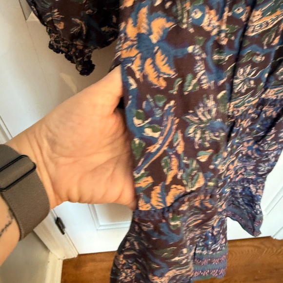 Sea New York Noah Smocked Midi Dress In Navy 31760 - Picture 10 of 15